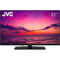 JVC LT-32VH4455 32 collu televizors (HD-Ready, LED televizors, trīskāršais uztvērējs), melns