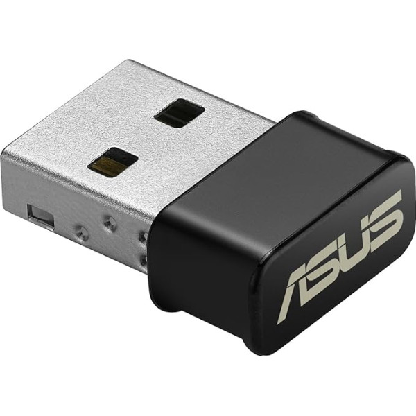 ASUS USB-AC53 Nano AC1200 Dual-Band Wi-Fi USB atmintinė (802.11ac, MU-Mimo Unterstützung)