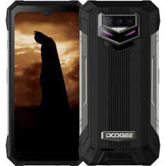 DOOGEE S89 Android 12 āra viedtālrunis bez līguma, 12000 mAh akumulators, Helio P90 8GB + 128GB, 48MP trīskāršā kamera (20MP IR nakts redzamības), IP68 izturīgs mobilais tālrunis, 6,3 collu FHD+, bezvadu