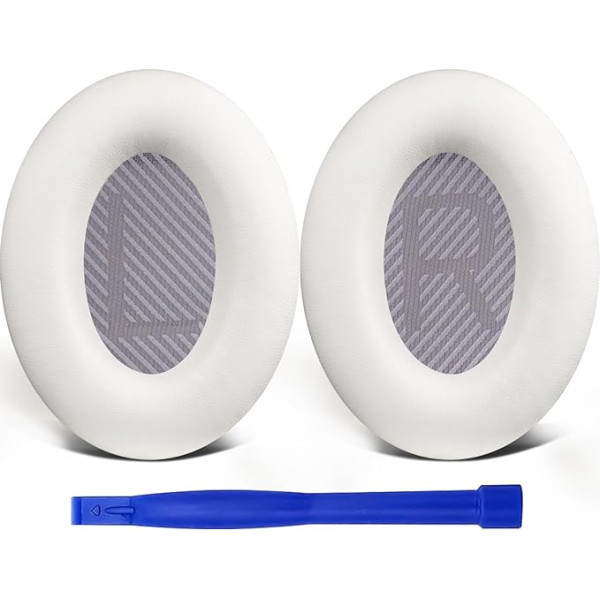 SoloWIT® rezerves ausu spilventiņi Bose QC35 austiņām, kas saderīgi ar QuietComfort 35 (QC35) un Quiet Comfort 35 II (QC35 ii) austiņām uz ausīm