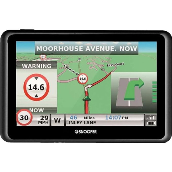 Snooper S6900 Truckmate EU LKW Navigationssystem mit aktiver Magnethalterung