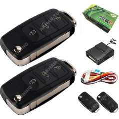 100F60 - Keyless Entry System Car Remote Control System for existing and original Central Door Lock Locking Folding Flip Key