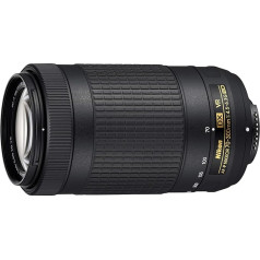 Nikon tālummaiņas objektīvs AF-P DX NIKKOR 70-300mm f/4.5-6.3G ED VR für Nikon DX-Format Schwarz