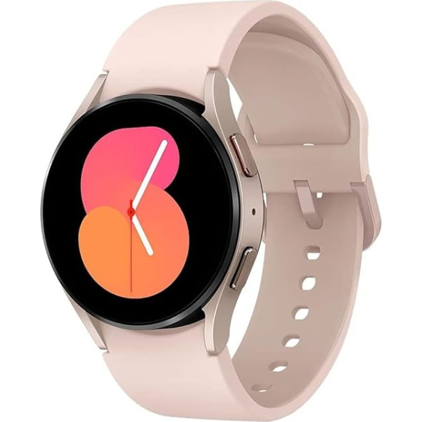 Samsung Galaxy Watch5 40mm viedpulkstenis, Wellness Tracker, fitnesa sekotājs, Bluetooth, rozā zelts