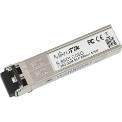 Mikrotik SFP modulis 1.25G MM 550m 850 nm S-85DLC05D