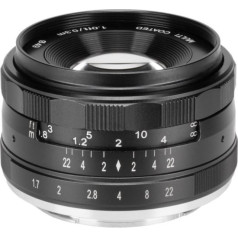 Meike Optics MK 35mm f1.7 platleņķa objektīvs, manuālā fokusēšana