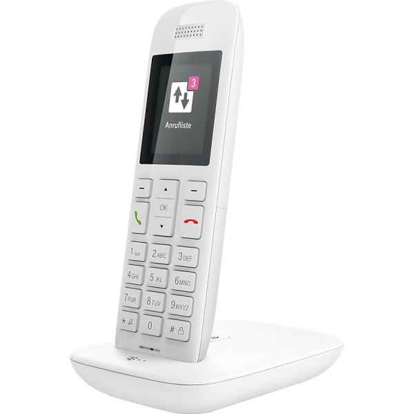 Telekom Speedphone 11 White ar DECT bāzi - var izmantot ar IP savienojumu vai analogo A/B portu