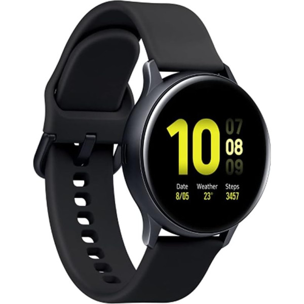 Samsung Galaxy Watch Active 2 (Bluetooth) 44 mm, alumīnija, melns