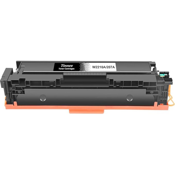 Tinnee 207A 207X M283fdw Toneris, kas saderīgs ar HP 207A HP 207X HP W2210A HP W2210X HP W2210X priekš HP Color Laserjet Pro MFP M283fdw M255dw M282nw M283fdn M255nw ar mikroshēmu, 1350 lappuses melns