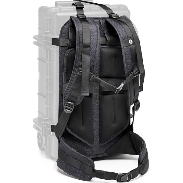 Manfrotto PRO Light Tough krūšu siksna, saderīga ar Manfrotto Tough Hard Case, krūšu siksna un josta ar polsterētu muguru, ūdensnecaurlaidīga