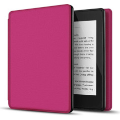 TNP korpuss Kindle Paperwhite 10./10. paaudzes 2018 korpusa vāciņš Amazon Kindle Paperwhite 2019 2020 ar automātiskās miega/modināšanas funkciju, īpaši plāns, ļoti viegls, tumši rozā krāsā