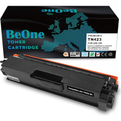 BeOne® 1 x TN423 TN421 TN-423 TN-423 TN-421 suderinama tonerio kasetė Brother HL-L8260CDW HL-L8360CDW MFC-L8690CDW MFC-L8900CDW DCP-L8410CDW spausdintuvui (1 juoda)