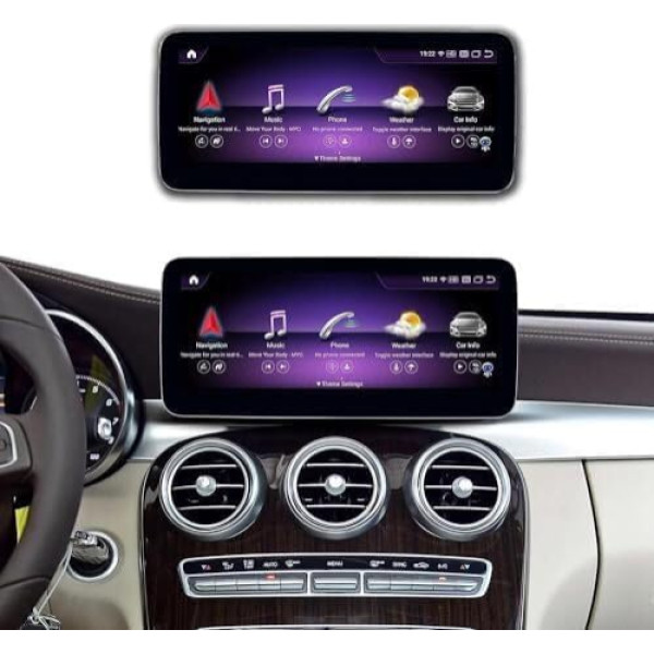 Android 13 Auto radio ar 12,3 collu skārienjūtīgo ekrānu 2015-2018 Mercedes Benz A/C/V klases W176 CLA GLA GLA GLC X156 ar NTG 5.0, multimediju auto radio atbalsta Apple Carplay, Android Car, Mirror Link, 8G + 128G