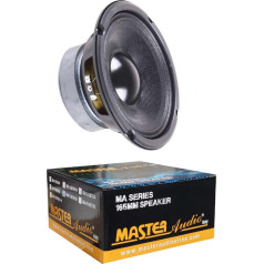 Master Audio 1 MA16DW/8 MA 16DW/8 Profesionāls zemfrekvences skaļrunis 16,5 cm 165 mm 6,5 collas 150 W RMS un 300 W Max 8 Ohm puscieta balstiekārta 1 gab.