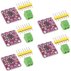 Max98357 I2S 3W D klases pastiprinātājs Breakout interfeisa DAC dekodera modulis bez filtra audio padomei Raspberry Pi Esp32 Pack of 5