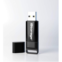 iStorage datAshur BT 128 GB | Encrypted Secure Flash Drive | Unlock via Smartphone with Bluetooth | Certified according to FIPS 140-2 Level 3 | Ready for Remote Management