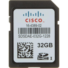 Cisco 32 GB SD 32 GB zibatmiņas karte (SD) 32 GB zibatmiņas karte (SD)