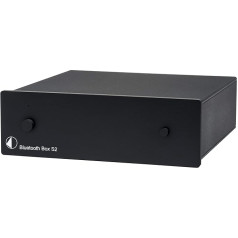 Pro-Ject BT Box S2, аудиофильский аудиоресивер с функцией беспроводной передачи аудиопотока aptX (черный)