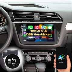 Dynavin Automobiļu radio navigācijas sistēma VW Golf 7 Passat B8 Tiguan Polo Skoda Octavia Superb, 9/10,1 collu OEM radio ar Bluetooth, DAB+, saderīgs ar Carplay un Android Car