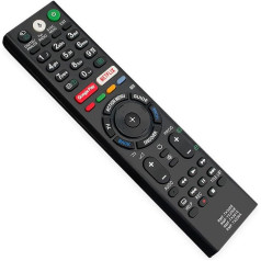 ALLIMITY Replacement Voice Remote Control for Sony Bravia OLED RMF-TX200E RMF-TX201E RMF-TX300E KD-77A1 KD-75ZF9 KD-75ZD9 KD-65ZD9 KD-65AF9 KD-65A1 KD-55AF9 KD-55AF8 KD D-55A1accommodaccommodKD-100ZD9