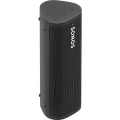 Sonos Roam SL (melns). Kompakts izmērs un augstas kvalitātes skaņa mājās un ceļojumos ar šo vieglo, pārnēsājamo skaļruni.