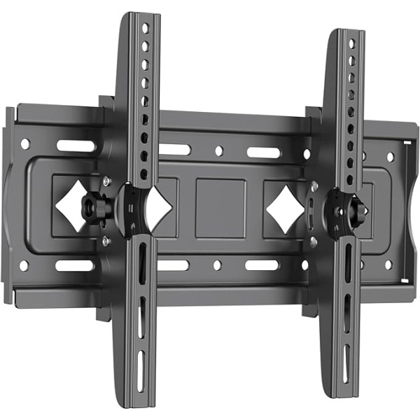 JXMTSPW Tilt TV Wall Mount for Most 32 to 68 Inch VESA up to 400 x 400 mm and Maximum Load 60 kg, 40 43 50 55 58 60 Inch Adjustable Wall Mount for TV