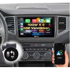 Dynavin Automobiļu radio navigācijas sistēma VW Golf 7 Passat B8 Tiguan Polo Skoda Octavia Superb, 9/10,1 collu OEM radio ar Bluetooth, DAB+, saderīgs ar Carplay un Android Car