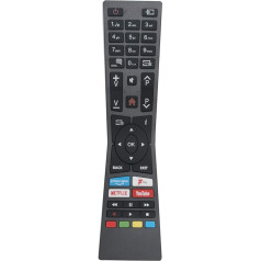 ALLIMITY RM-C3338 RMC3338 Tālvadības pults aizstāj JVC Smart 4K UHD TV ar Netflix YouTube pogām LT-32C790 LT-49C898 LT-55C870 LT-32C795 LT-43C795 LT-43C890 LT-40C790 LT-40C; 890.