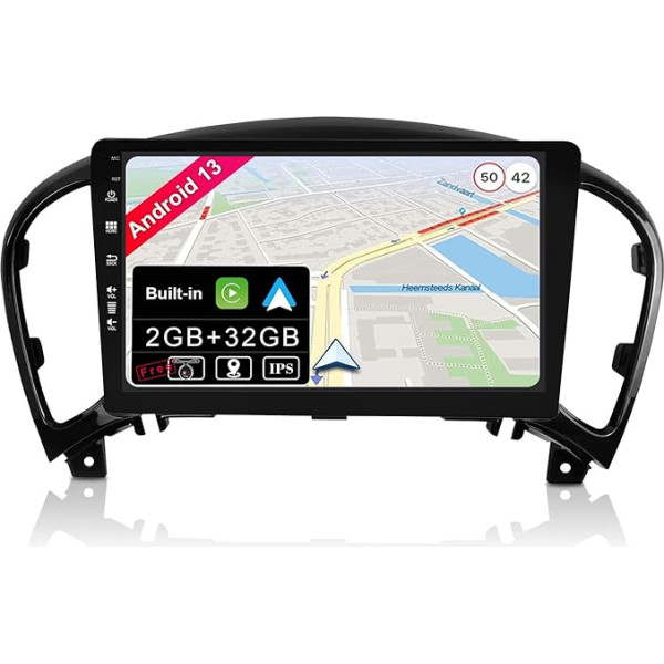 JOYX Android 13 Auto radio piemērots Nissan Juke J15 (2010-2019) / YF15 Infiniti ESQ (2011-2017) - 2G+32G - iebūvēts Carplay/Android Car - bez kameras - 9 collu 2 DIN - SWC 4G WiFi DAB Fast Boat