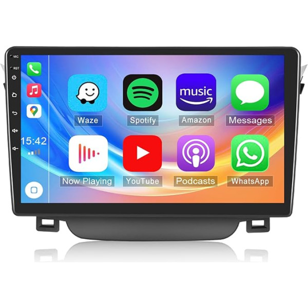 2G + 32G CAMECHO Android 12 auto radio ar satelītnavigāciju Hyundai I30 2011-2015.9 collu auto radio Touch displejs ar Carplay Bezvadu Android auto Bluetooth RDS WiFi + atpakaļgaitas kamera