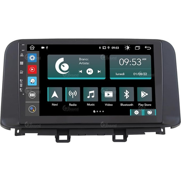 Personalizēts auto radio Hyundai Kona 2018-2021 Android GPS Bluetooth Bluetooth WiFi USB DAB+ Touchscreen 10 collu 8Core Carplay Android Car