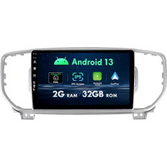 MISONDA 9 collu Android auto radio stūris priekš Kia Sportage 4/KX5 (2016-2018) - Bezmaksas aizmugures skata kamera - Atbalsta GPS/DAB/ stūres vadības ierīci/WiFi/BT/Carplay [2G+32G]