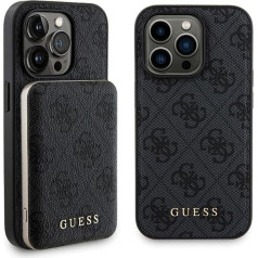 Guess GUBPM5P14L4GEMGK Rear Cover + Powerbank for Apple iPhone 14 Pro