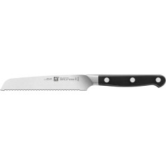 ZWILLING Pro Universalmesser, Klingenlänge: 13 cm, Rostfreier Spezialstahl, Kunststoffgriff, Schwarz