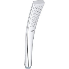 GROHE Veris Stick Brausen und Duschsysteme (Handbrause 1 Strahlart, SpeedClean Antikalk-System) chrom, 27184000