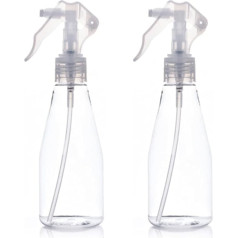 JZF: Leere Feinsprühflasche, 200 ml, manuell tragbare Gartenpflanzen, Wasserspritzer mit Handauslöser, Kunststoff-Sprayflasche für Reinigung, Gartenarbeit und Füttern., plastik, 2P, 2P, 2P