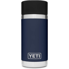 YETI Rambler 12oz nerūsējošā tērauda vakuumizolācijas pudele ar Hot Shot vāciņu Navy