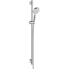 Hansgrohe 27354400 Crometta Vario Shower Set, White/Chrome, 104.4 x 26.9 x 7.9 cm