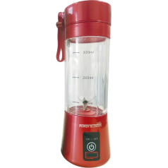 STARLYF Tragbarer, viegls un izturīgs Power blenderis, lielisks, Smoothies und Säfte, Instant-Mixer, Protein-Shakes, ātri un viegli pagatavojams, Smoothie Maker (rot)