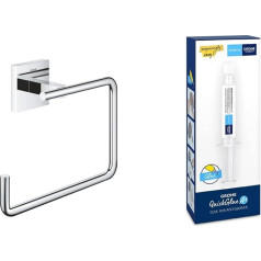 GROHE Start Cube 40975000 Tualetes papīra turētājs Slēptas stiprināšanas metāla hroms + līme vannas istabas piederumiem