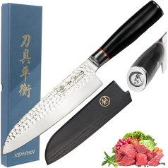 KENSHUI Santoku profesionālais virtuves nazis Chef Gift Box Limited Edition