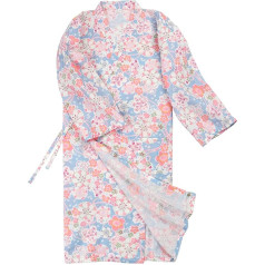 Japāņu sieviešu kokvilnas kimono halāts Yukata peldkostīms Pidžama vaļēju ērts halāts Sleepwear Bath Wrap Spa Swim Kimono Robe Wrap Nightdress Home Casual Wear Half Sleeve Nightdress