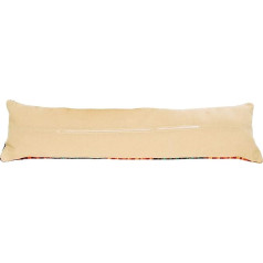 Vervaco Zugluftstopper-Rücken mit Reissverschluss, Baumwolle, Beige, 85.0 x 25.0 x 0,3 cm