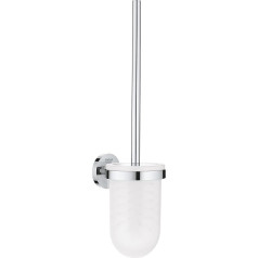 GROHE Start 41185000 tualetes birstes komplekts (materiāls: stikls / metāls, pie sienas, slēpts stiprinājums), hroms