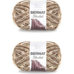 Bernat Blanket Sonoma dzija - 2 iepakojumi pa 300g - Poliesters - 6 Super Bulky - 220 metri - Adīšana / tamborēšana