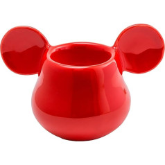 Joy Toy 62142 MICKEY MOUSE 3D EIERBECHER ROT 11X7X7 CM