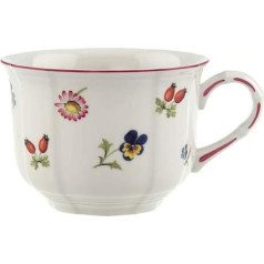 Villeroy & Boch Petite Fleur krūze, 350 ml, augstums: 7,5 cm, augstas kvalitātes porcelāns, krāsota