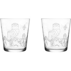 Iittala Taika gravēti stikla trauki (2 komplekts)