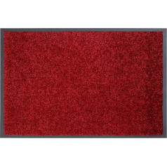 Carpido Durable Clara Dirt Trapper Mat, neslīdošs durvju paklājs, iekštelpu paklājiņš, ieejas paklājs, paklājs (sarkans, 80 x 120 cm)