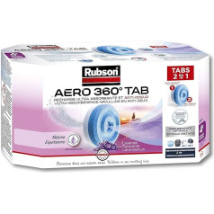 Rubson 1844914 Nachfüllpack für Luftentfeuchter Aero 360, melns, 1844914